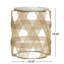TABLE ROND WIRE AVEC PLATEAU EN MARBRE