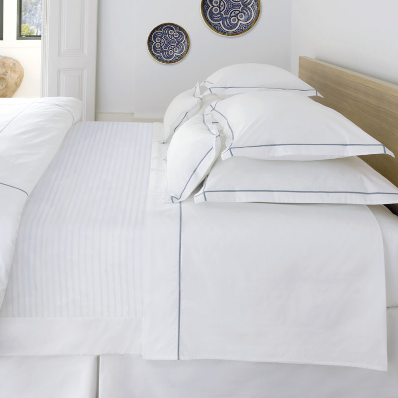 Classic Hotel_Duvet Cover, Queen Duvet Cover, White/Dove