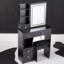 Petit meuble-lavabo 29,2 po avec tabouret de bureau et tabouret-4780491