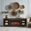 Charley 84" Electric Fireplace TV Stand-1886364644
