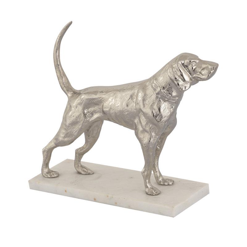 Sculpture chien Bergie