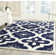 Carolene Hand Tufted Wool Ikat Rug