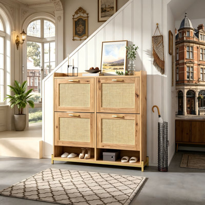 20 Pair Shoe Storage Cabinet