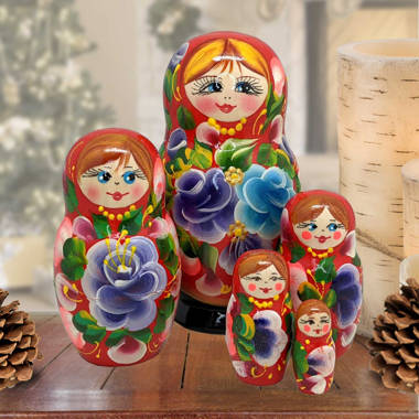 russian doll figurine