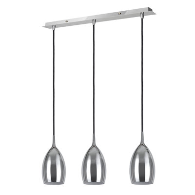 Lowder 3 - Light Kitchen Island Pendant