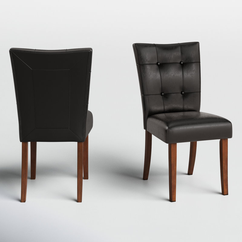 Chaise d'appoint capitonnée Annetha
