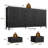  Long 14 Drawer Dresser TV Console, Power Outlets, 63” Storage Chest for Bedroom-2077709600