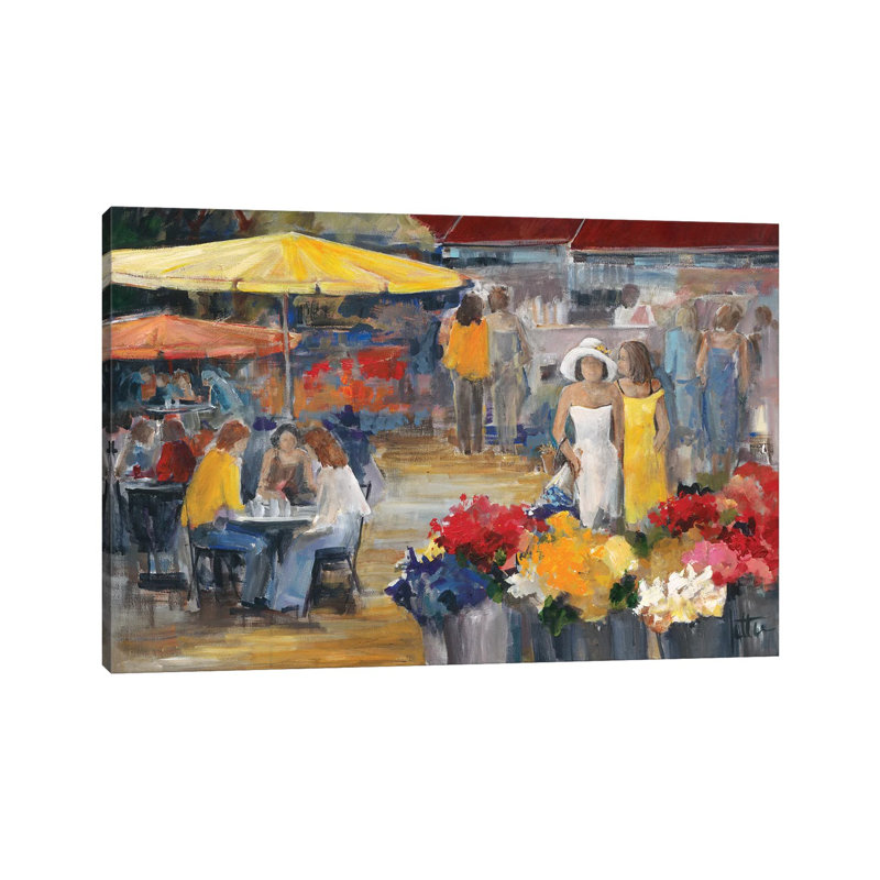 Summer Market II by Jettie Roseboom - Wrapped Canvas Painting, 101.6 cm H x 66.04 cm W x 3.175 cm D