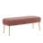 Aghvarth Tufted Geometric Stitch Velvet  Upholstered Bench-1890251795
