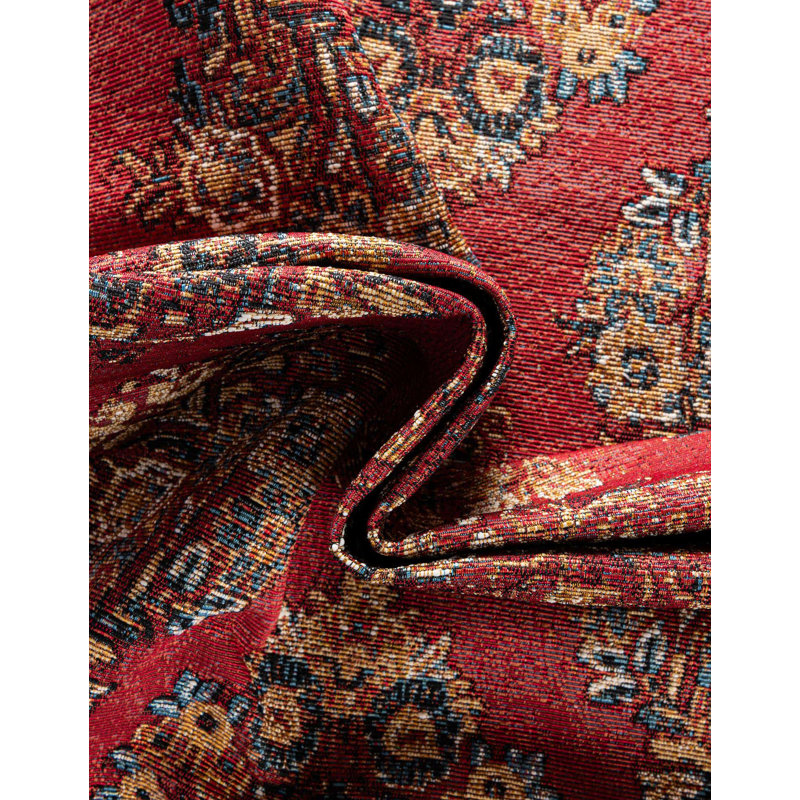 Indoor/Outdoor Traditional Area Rug, Rectangle 7'10" x 10'