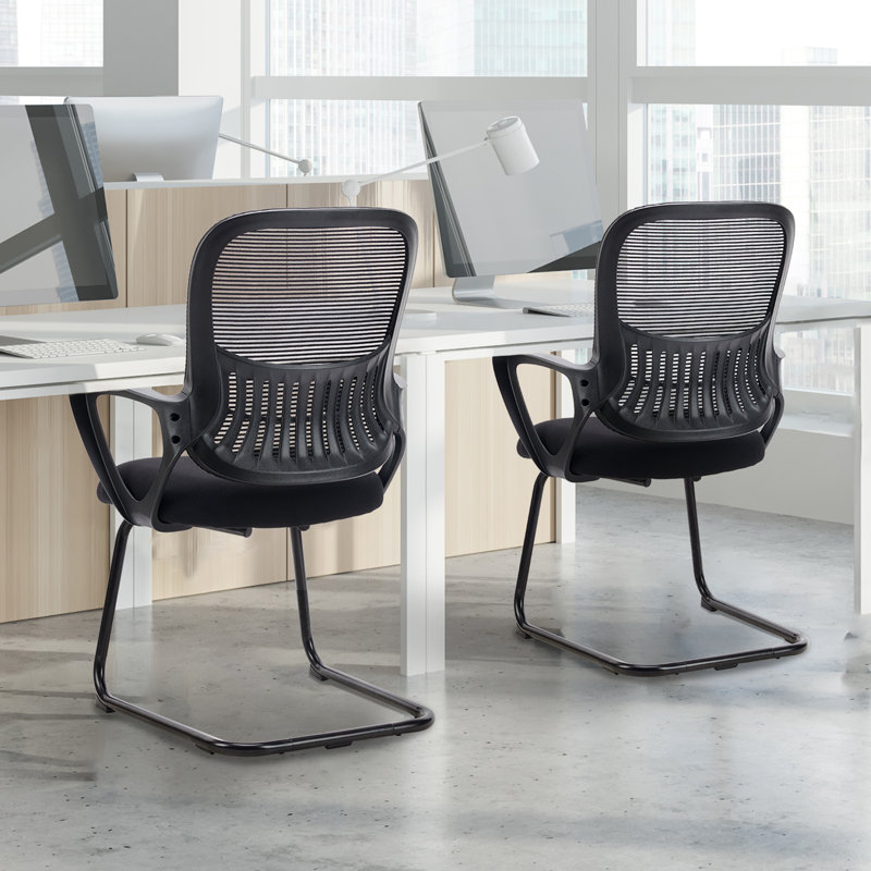 Maksat Mesh Textured Conference Office Chair with Storage