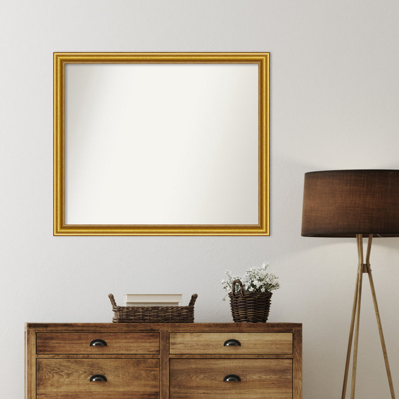 Tailey Solid Wood Wall Mirror, 33.75" x 39.75"