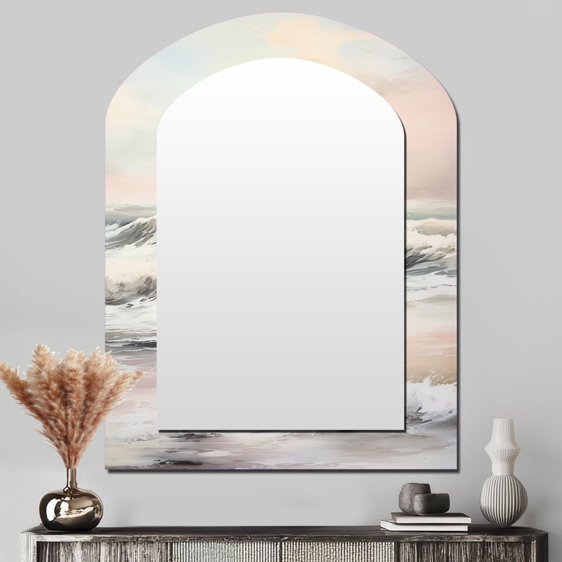 Beige rose minimalisme Tranquil Whispers I, 43 po x 33 po