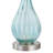 Ursuline 25.5" H Glass Table Lamp with Chrome Base -1151199742