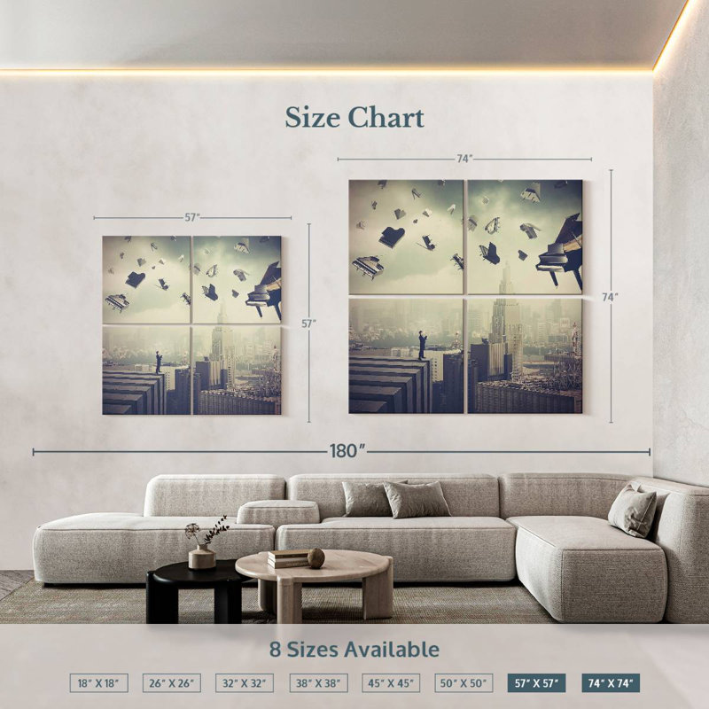 Kelan Last Symphony, 57'' H x 57'' W