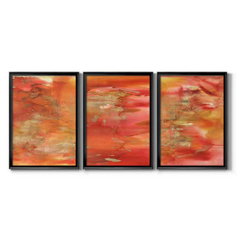3 plus hautes impressions sur toile tendue sur mesure - 3 pièces, Noir, H 21 po x l 30 po