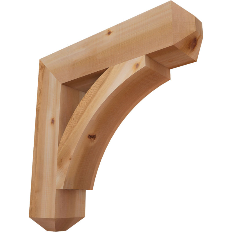 Support pour artisan Thorton, Cèdre rouge de l'Ouest (lisse), H 28 po x l 6 po x P 28 po