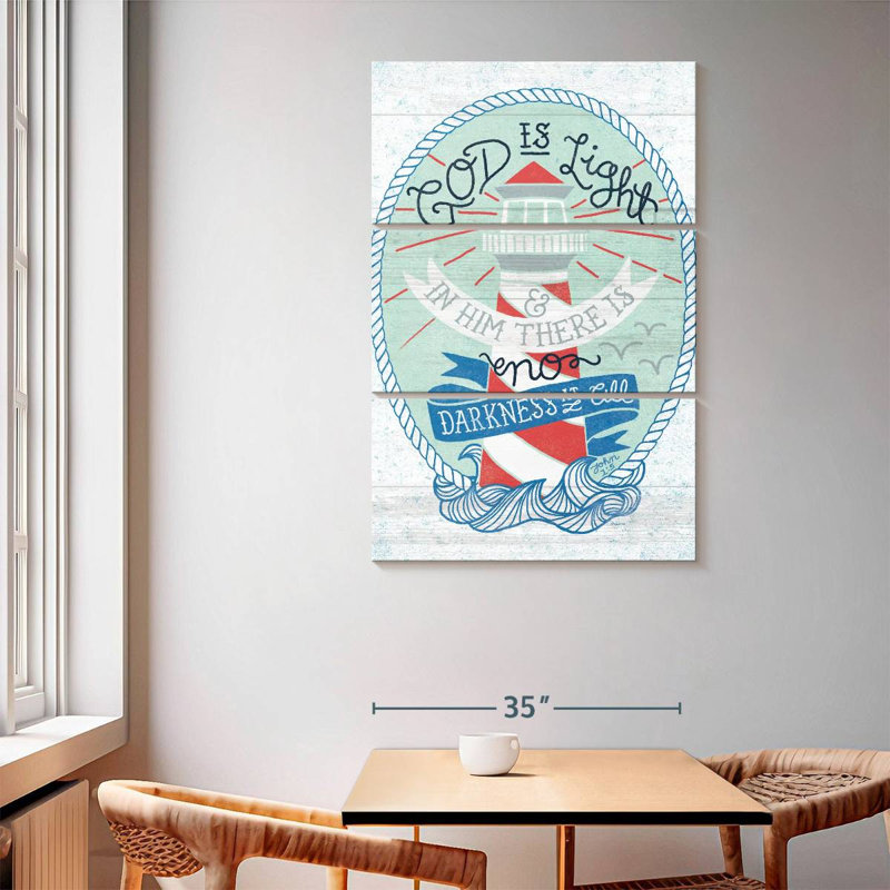 Tergel My Captain Shiplap II, 65" H x 42" W