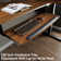 Inbox Zero Marquasha L Shaped Standing Desk with Monitor Stand & LED Strips, Dual Motor