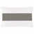 Velours blanc / gris anthracite