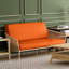 Housse pour canapé-lit réversible en tissu de polyester réversible avec fermeture à glissière 3 côtés-96484507-87758523