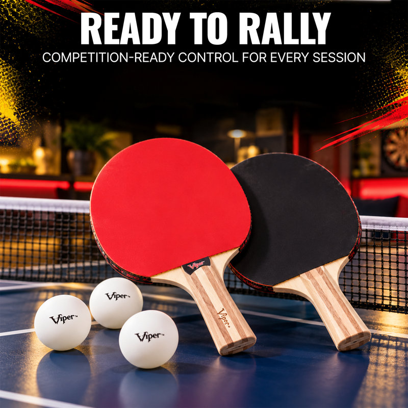 Viper Table Tennis 5 Piece Paddle Set