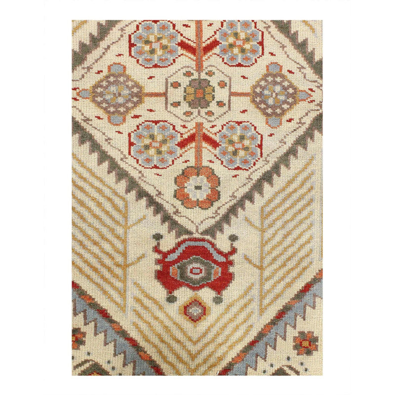 Oriental Area Rug in Beige