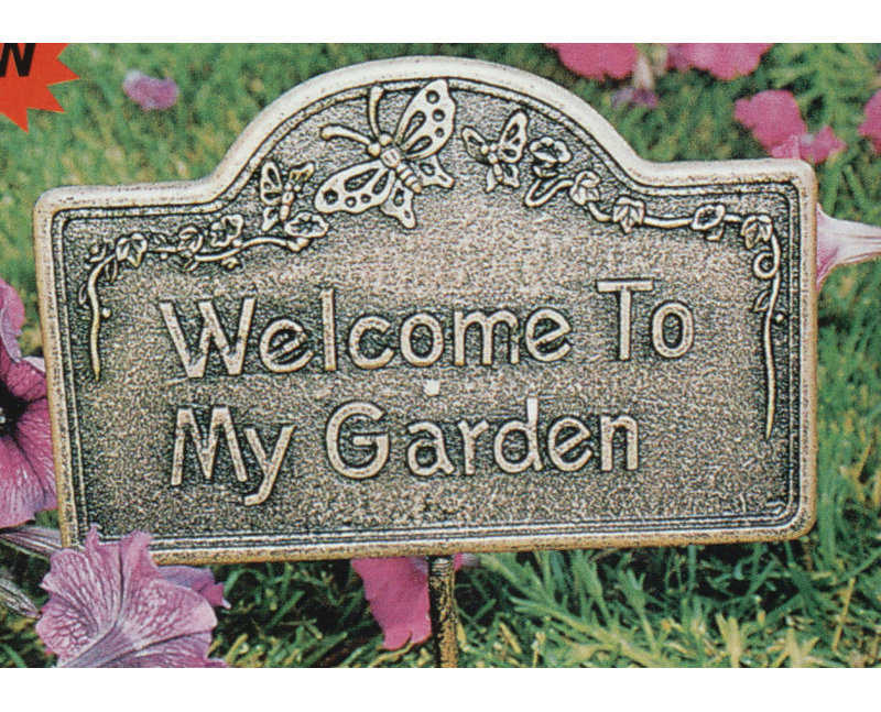 Wentzel, bienvenue dans mon jardin, Bronze antique
