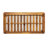 Tuscara Patio Acacia Wood Loveseat with Water-Repellent Cushions