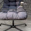Chaise longue suspendue avec support Kayla