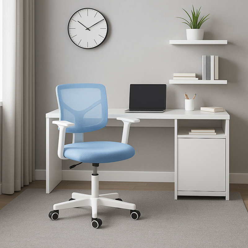 Office Chair, Blue