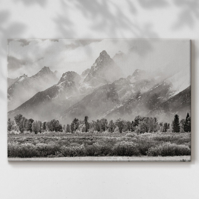 Chaîne Teton - Cavas enveloppés de galerie, 40 x 60
