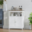 Armoire de rangement moderne avec portes doubles