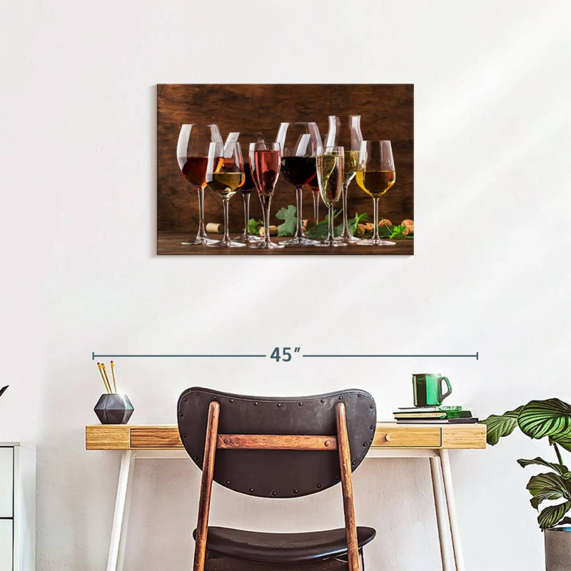 Yarlin Wine Tasting Glasses, 20" H x 30" W