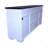 65.3" TV Stand With LED Light Strips And  Mesh Barn Door Y Decorative Strip   Farmhouse-231733737