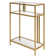 Cortland Glass Top Console Table