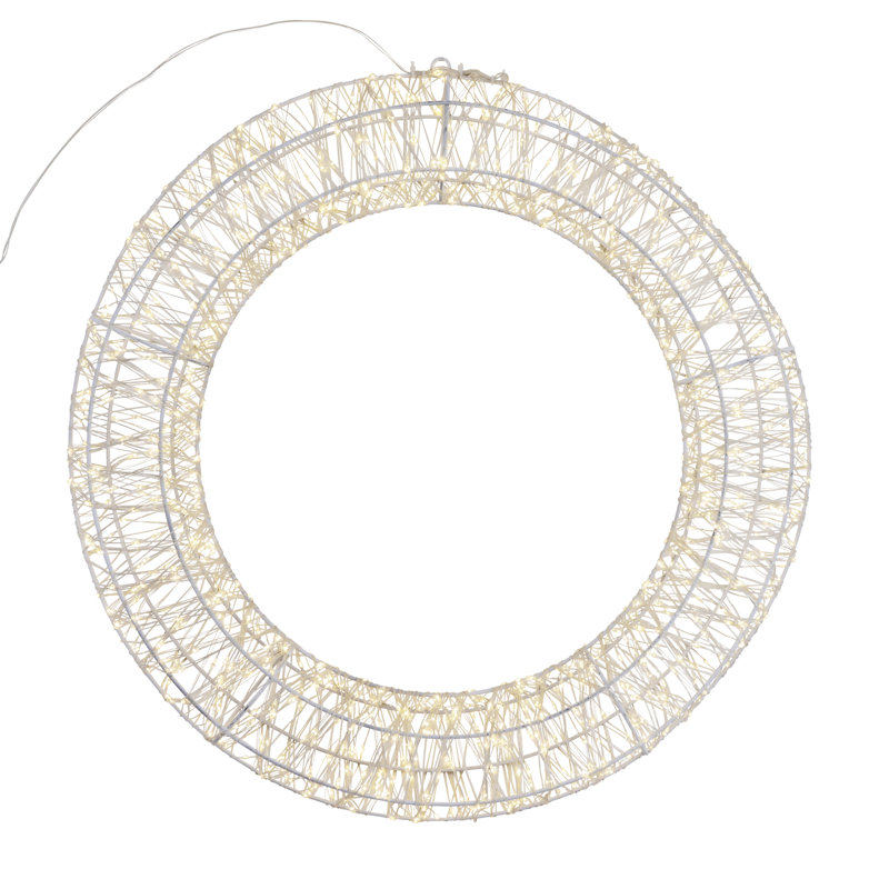 Light Up Christmas Wreath