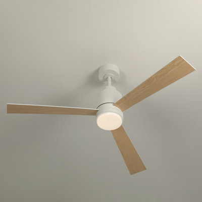 Karlena 52'' Ceiling Fan With Light Kit And Remote Control Included