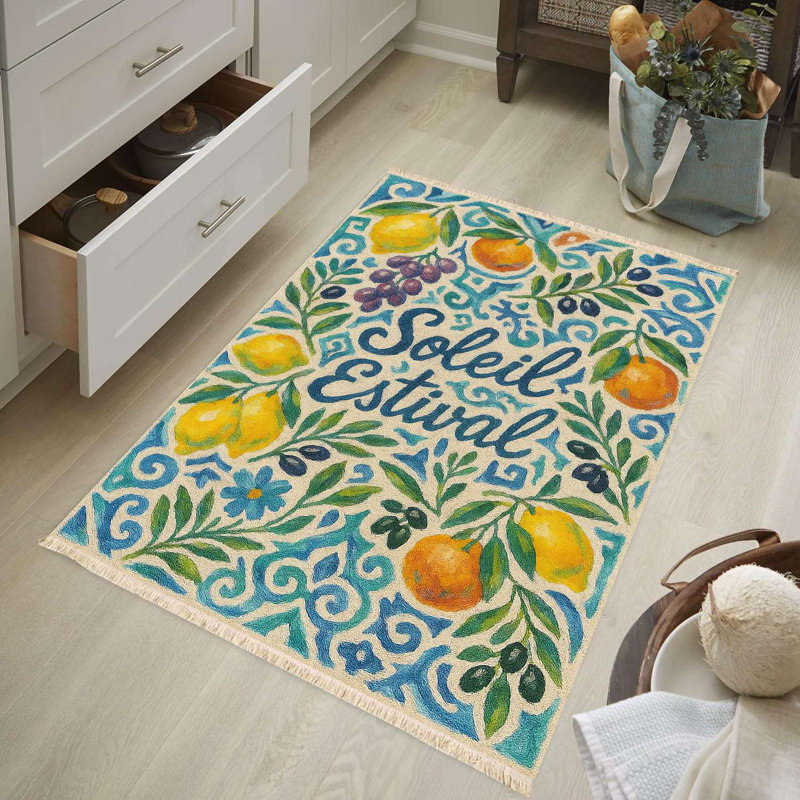Chemin de table français "Soleil Estival"