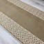 Tapis de couloir taille basse sur mesure avec bordure à chaîne berbère beige-738254032