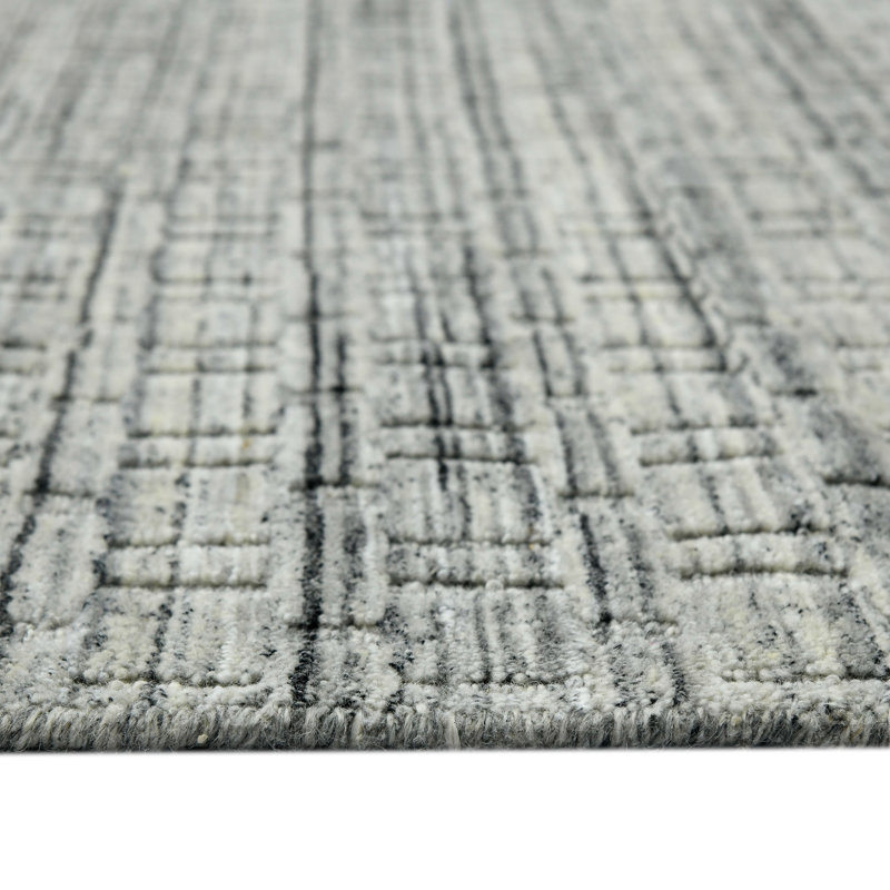 Skyelynn Wool Geometric Indoor Rug, Rectangle 3'6" x 5'6"