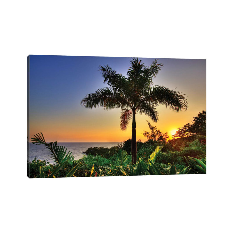 Jamaica West Indies Caribbean Port by Susanne Kremer - Wrapped Canvas Print, 20.32 cm H x 30.48 cm W