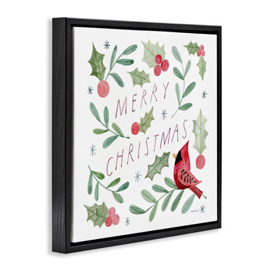 Art mural de Noël doux et fantaisiste par Rachel Nieman