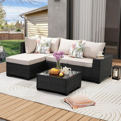 Ensemble de meubles de patio 5 pièces