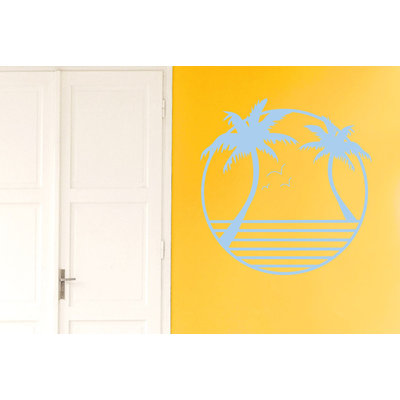 Nautical & Beach Non-Wall Damaging Wall Decal