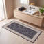 Tapis Jasmine2 moderne à l'aquarelle abstraite grise et noire, lavable à la machine, antidérapant, à poils courts, pour l'intérieur et l'extérieur, adapté aux animaux domestiques, idéal pour le salon, la chambre, la salle à manger, l'entrée, le corridor ou le bureau.-1015876073