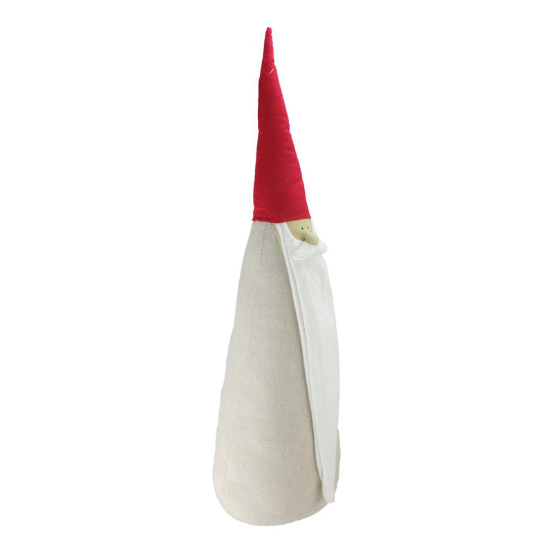 Décoration de Noël 23,5 "rouge et blanche Santa Gnome