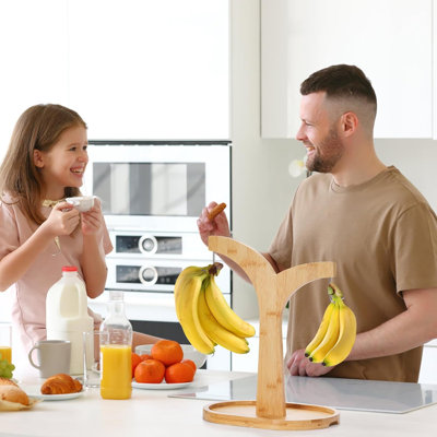 Porte-banane en bambou