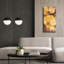 "Fall Garden" 2 "par Albena Hristova, art mural sur toile, 20" x 40 "