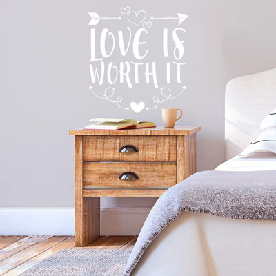 Adhésif décoratif romantique